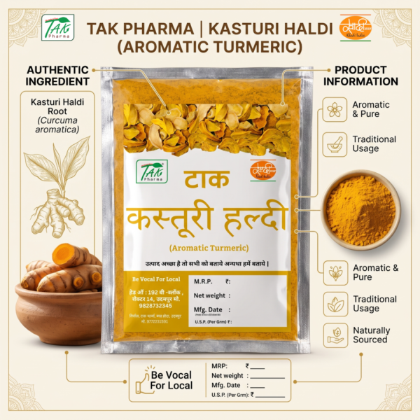 Kasturi Haldi — Ingredients and key benefits