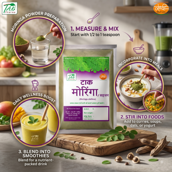 Moringa Powder — How to use