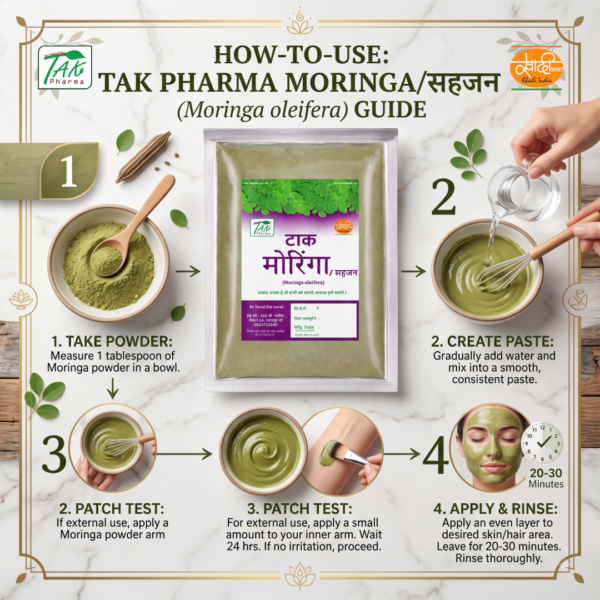 Moringa Powder — How to use