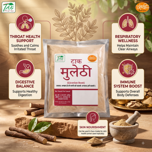 Mulethi — Benefits at a glance