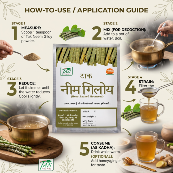 Neem Giloy — How to use