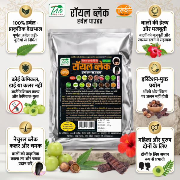 Royal Black Powder — Benefits at a glance