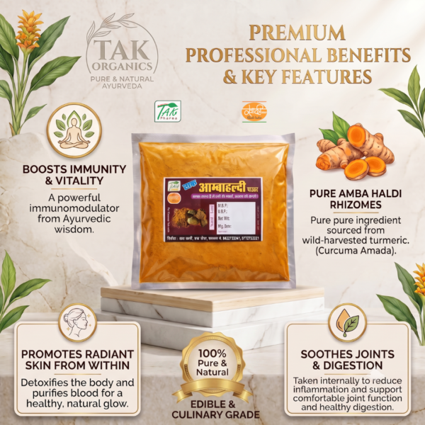 Aamba Haldi — Benefits at a glance