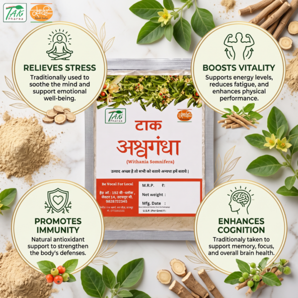 Ashwagandha — Benefits at a glance