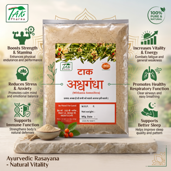 Ashwagandha — Benefits at a glance