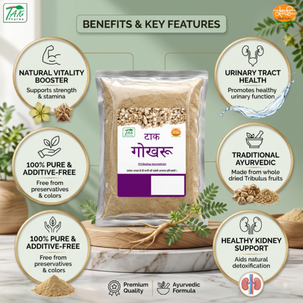Gokharu Sabut — Benefits at a glance