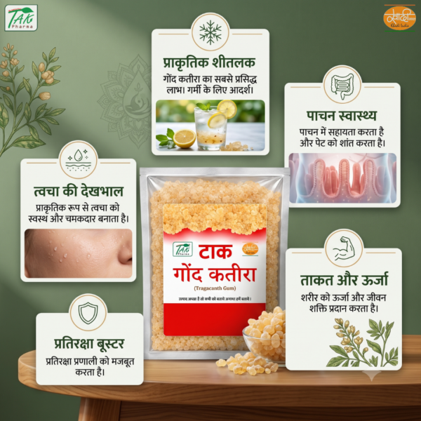 Tak Gond Katira — Benefits at a glance