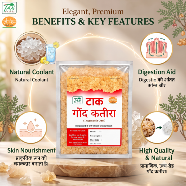 Tak Gond Katira — Benefits at a glance