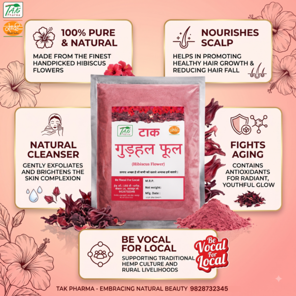 Gudhal Powder — Benefits at a glance