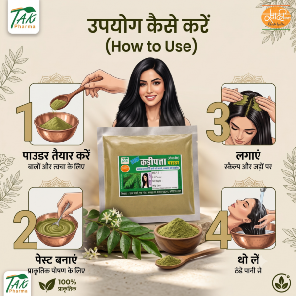 Meetha Neem Powder — How to use