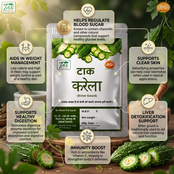 Karela Powder — Benefits at a glance
