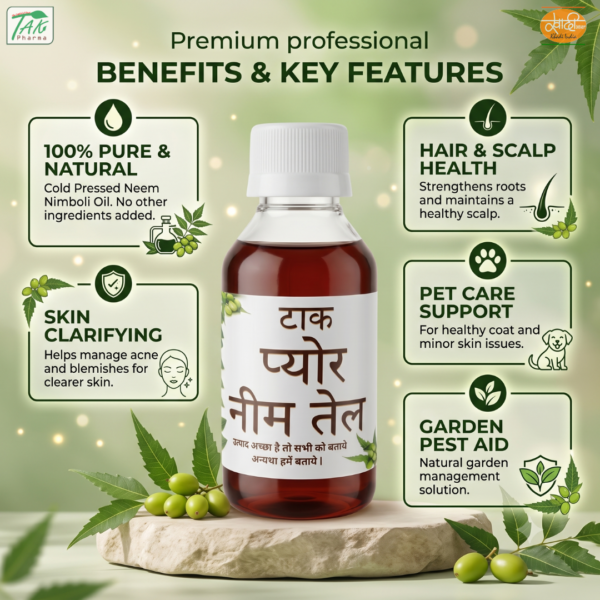 Neem Oil — Benefits at a glance