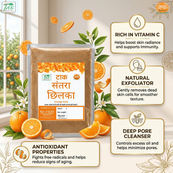 Orange Peel Powder — Benefits at a glance