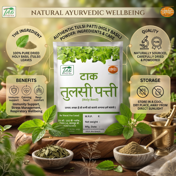 Tulsi Leaves Powder — Ingredients and key benefits