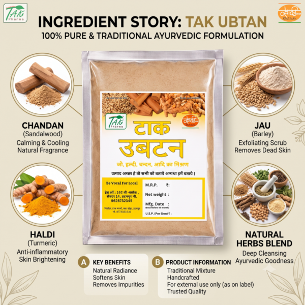 Ubtan — Ingredients and key benefits